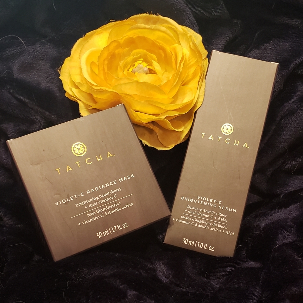 Tatcha serum and mask NEW